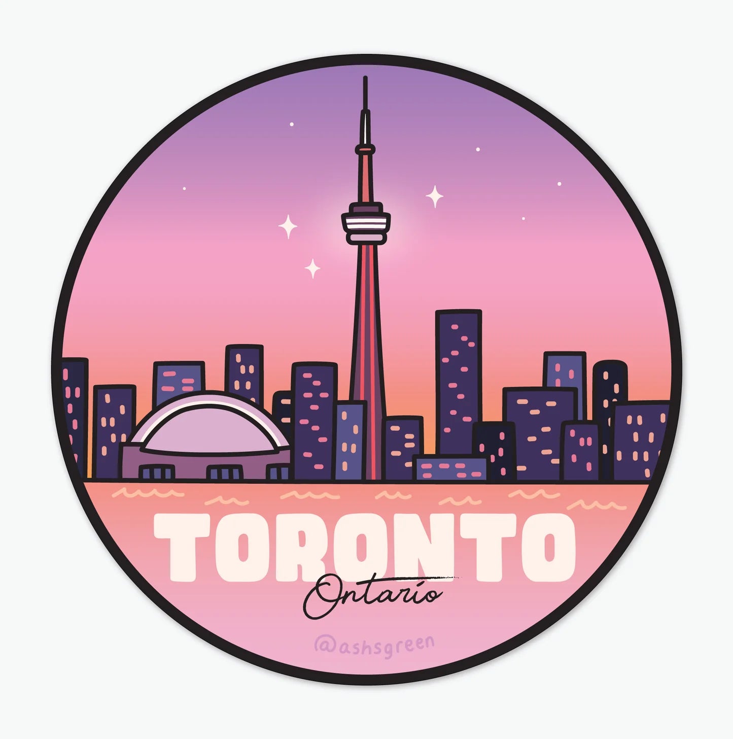 S39 Toronto City Sticker