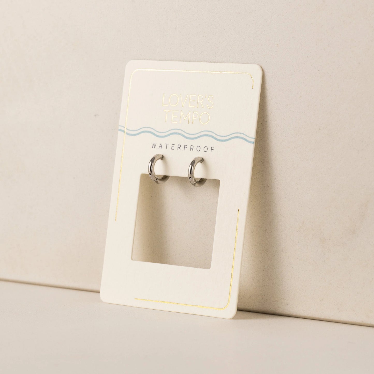 Tube 10mm Huggie Earrings