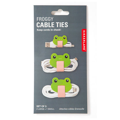 Frog Cord Organizers Set of 3