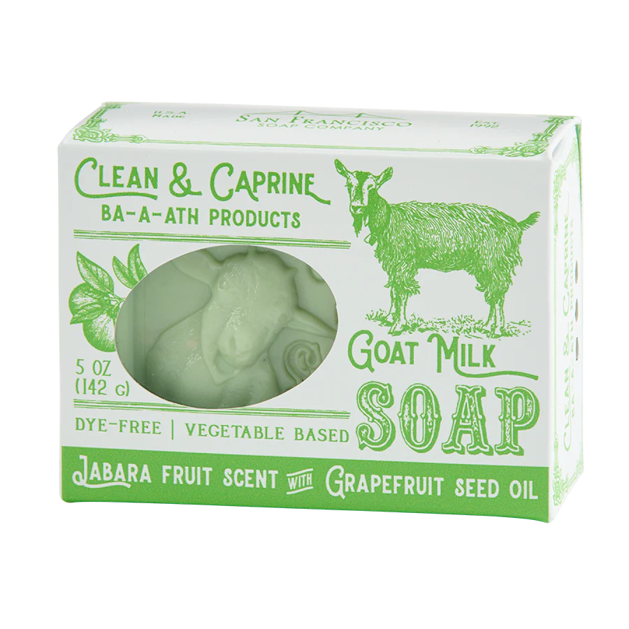 Jabara Fruit Scent With Grapefruit Seed Oil Goat Milk Soap 5oz