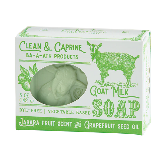 Jabara Fruit Scent With Grapefruit Seed Oil Goat Milk Soap 5oz