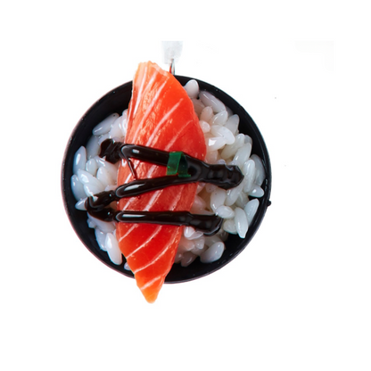Sushi Rice Bowl Ornament