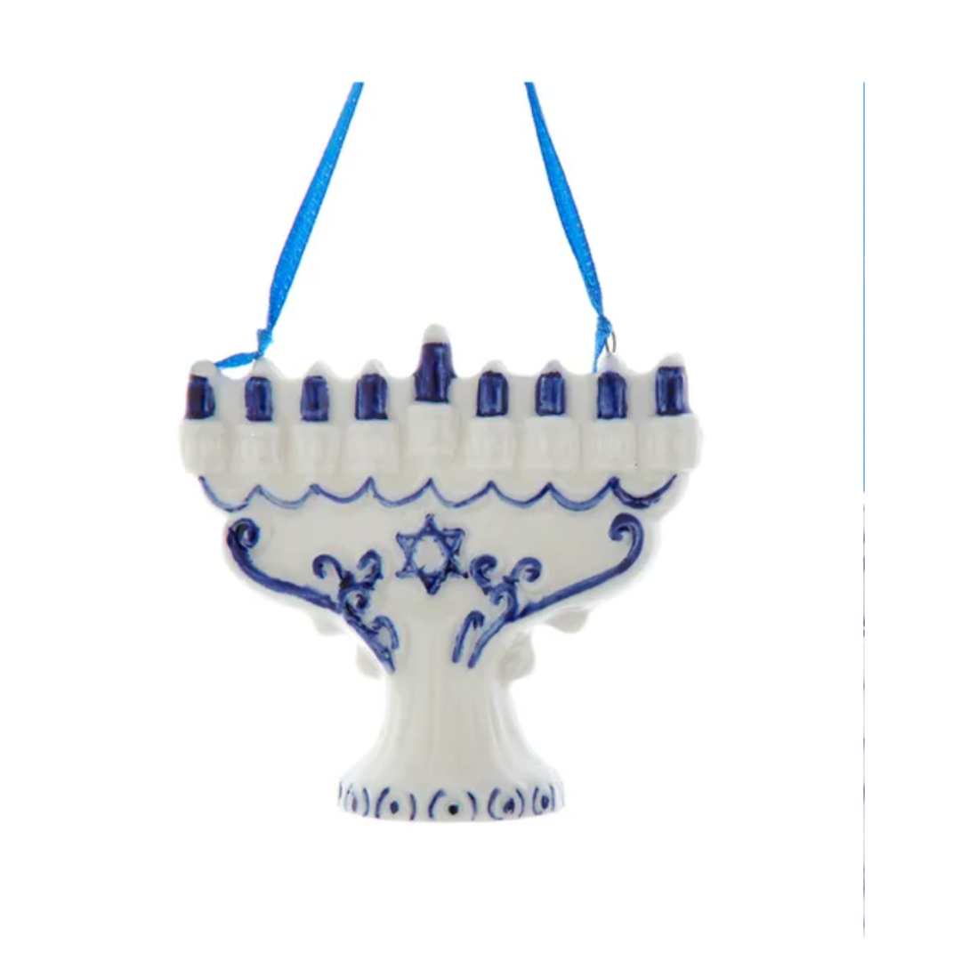 Porcelain Hanukkah Ornament