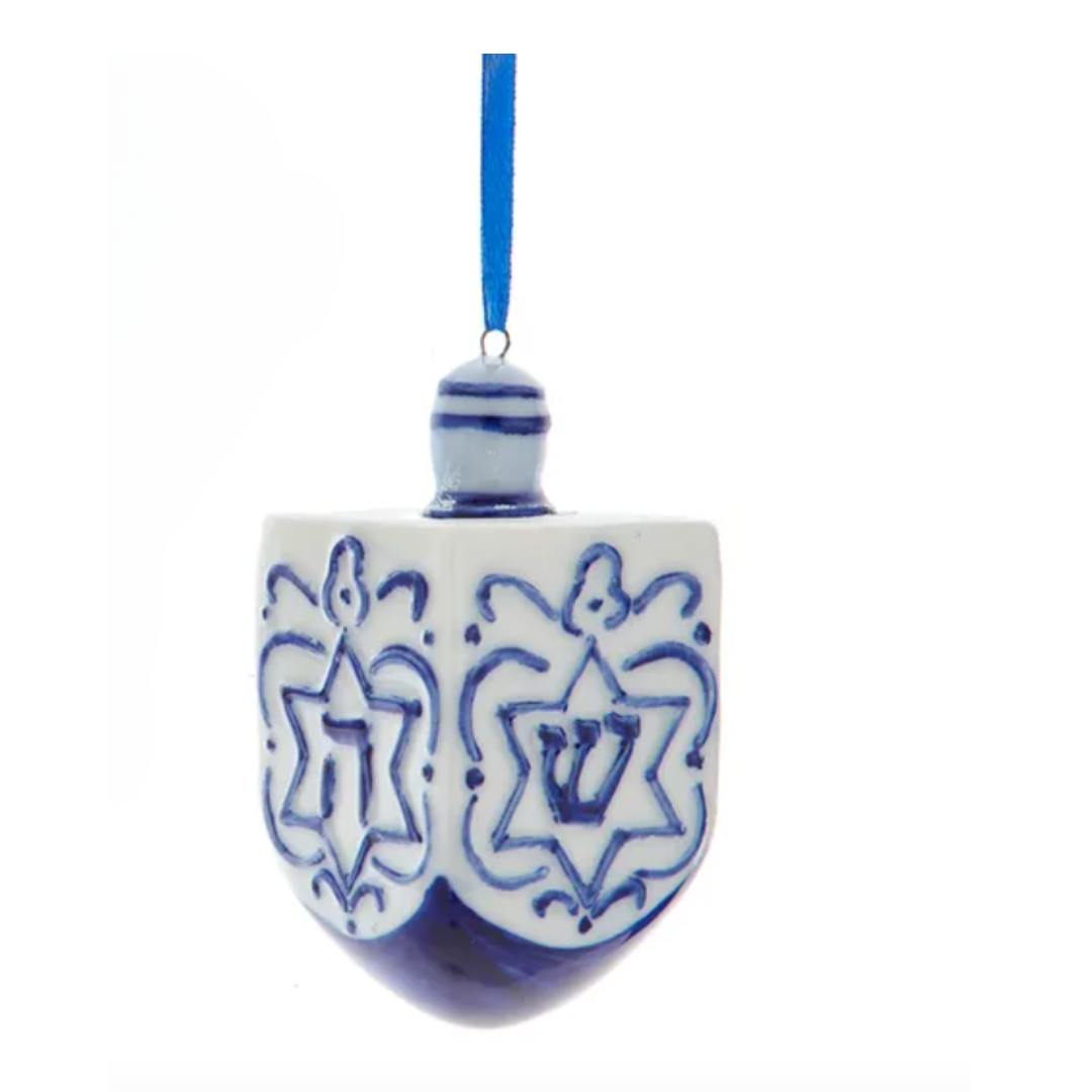 Porcelain Hanukkah Ornament