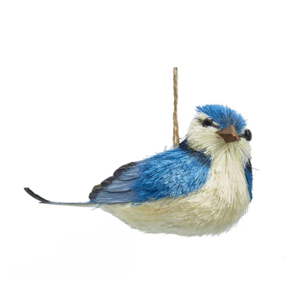 Blue Jay Sisal Ornament