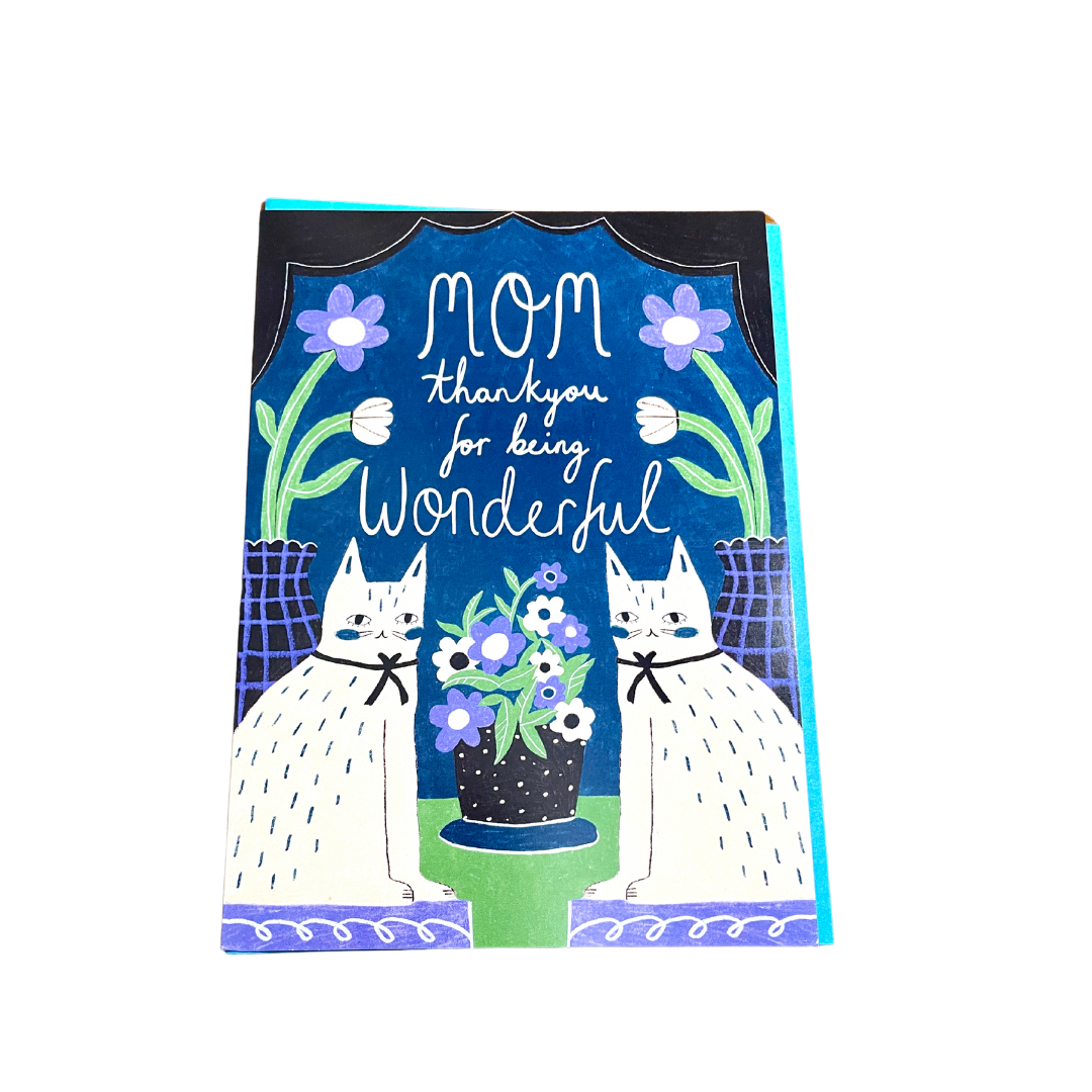 Kitty Mom Card