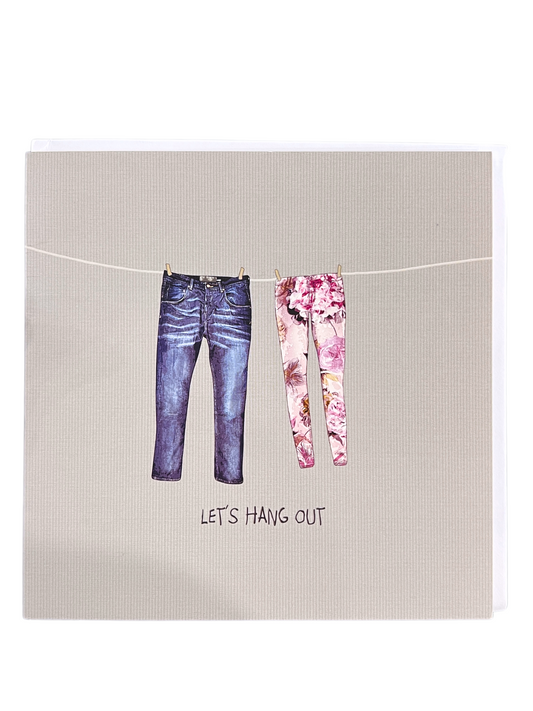 Let's Hang Out Card