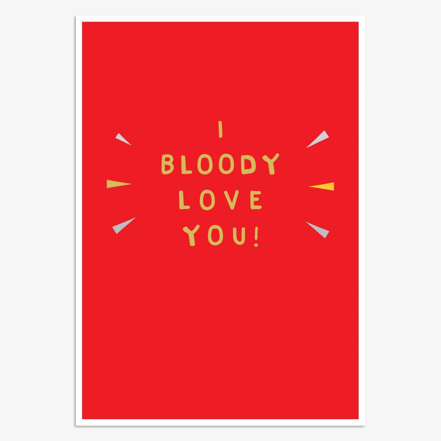 Bloody Love You Card