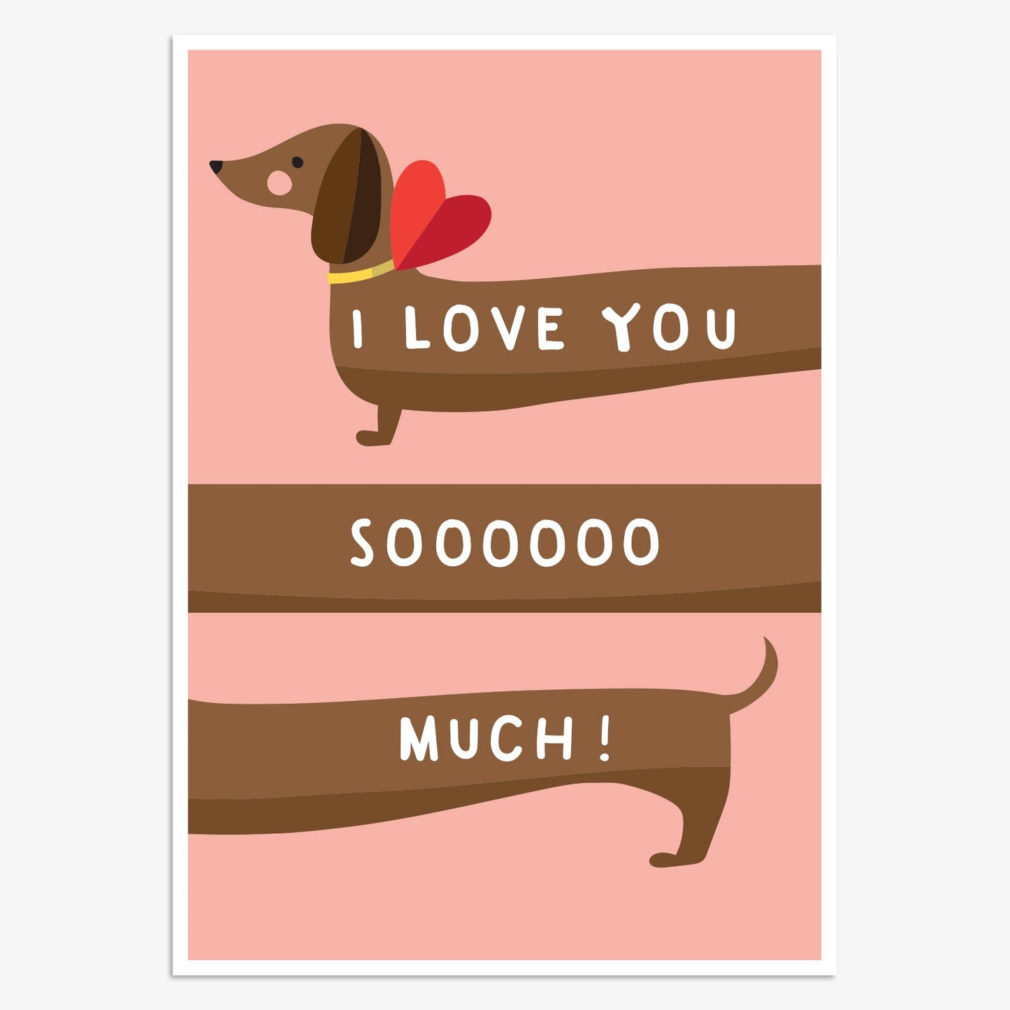 Sausage Dog Card