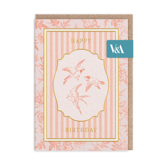 Cottagecore Collection of Birds Greeting Card