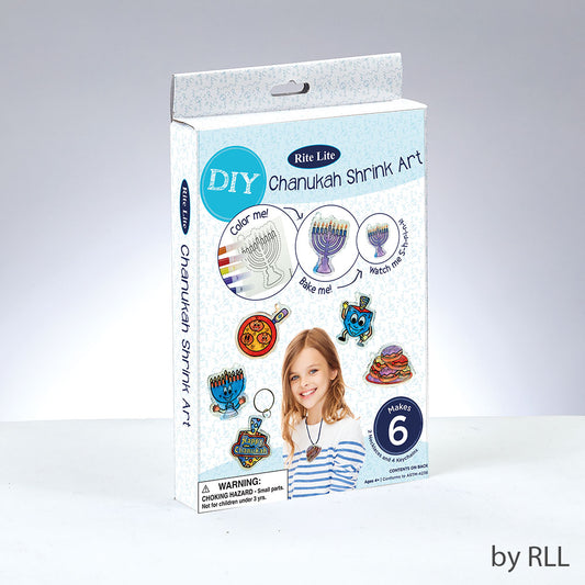 Chanukah Shrink Art Kit