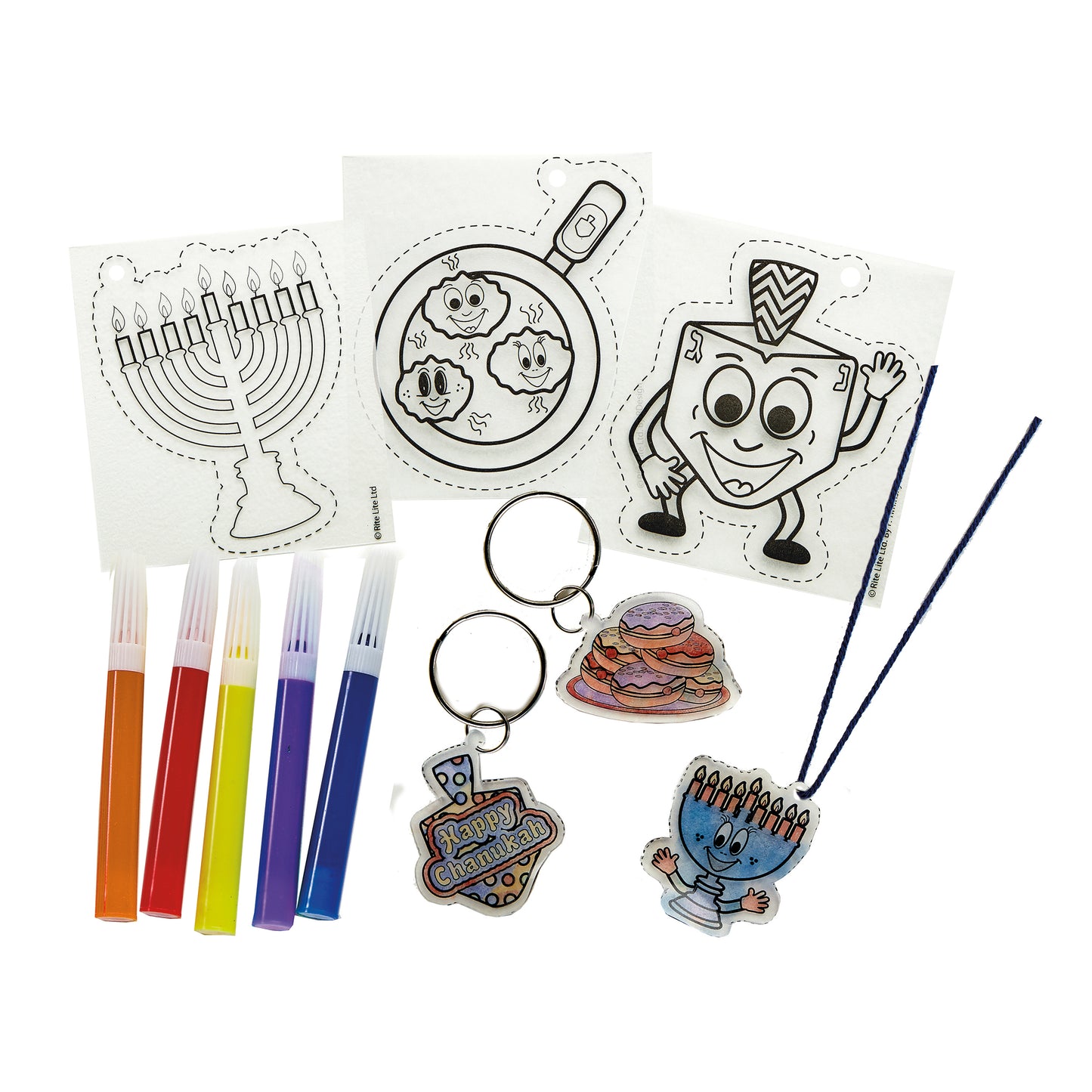 Chanukah Shrink Art Kit