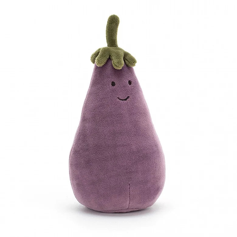 Vivacious Vegetable Aubergine Eggplant Plush Toy