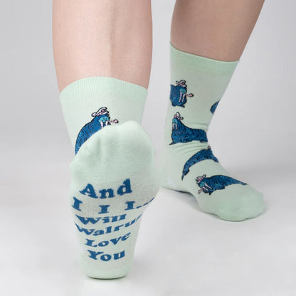 Women's Crew Socks And I Walrus Love You