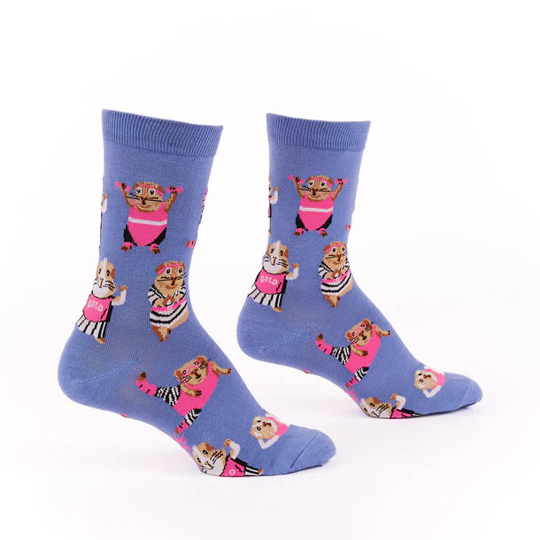 Women's Crew Socks Weight For It