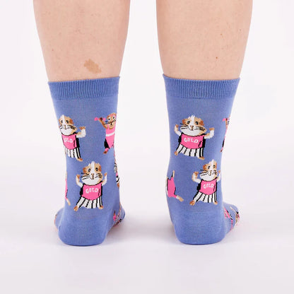Women's Crew Socks Weight For It