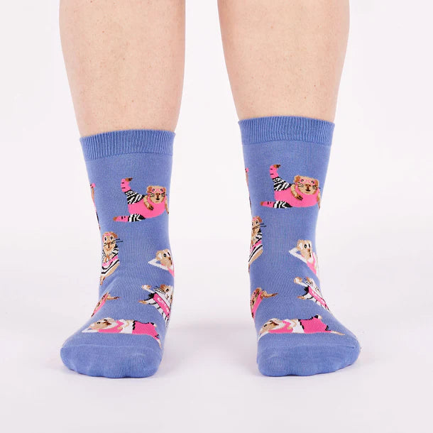 Women's Crew Socks Weight For It