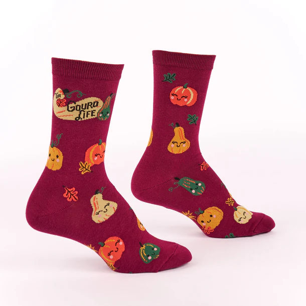 Women's Crew Socks The Gourd Life