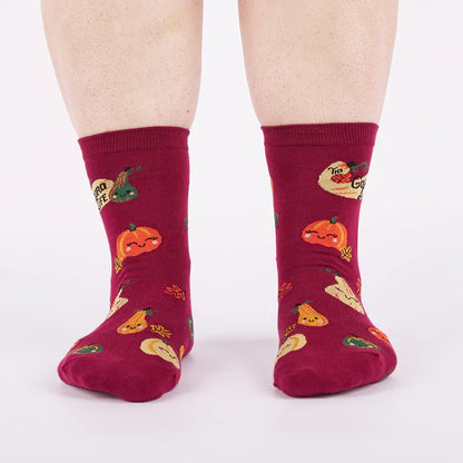 Women's Crew Socks The Gourd Life