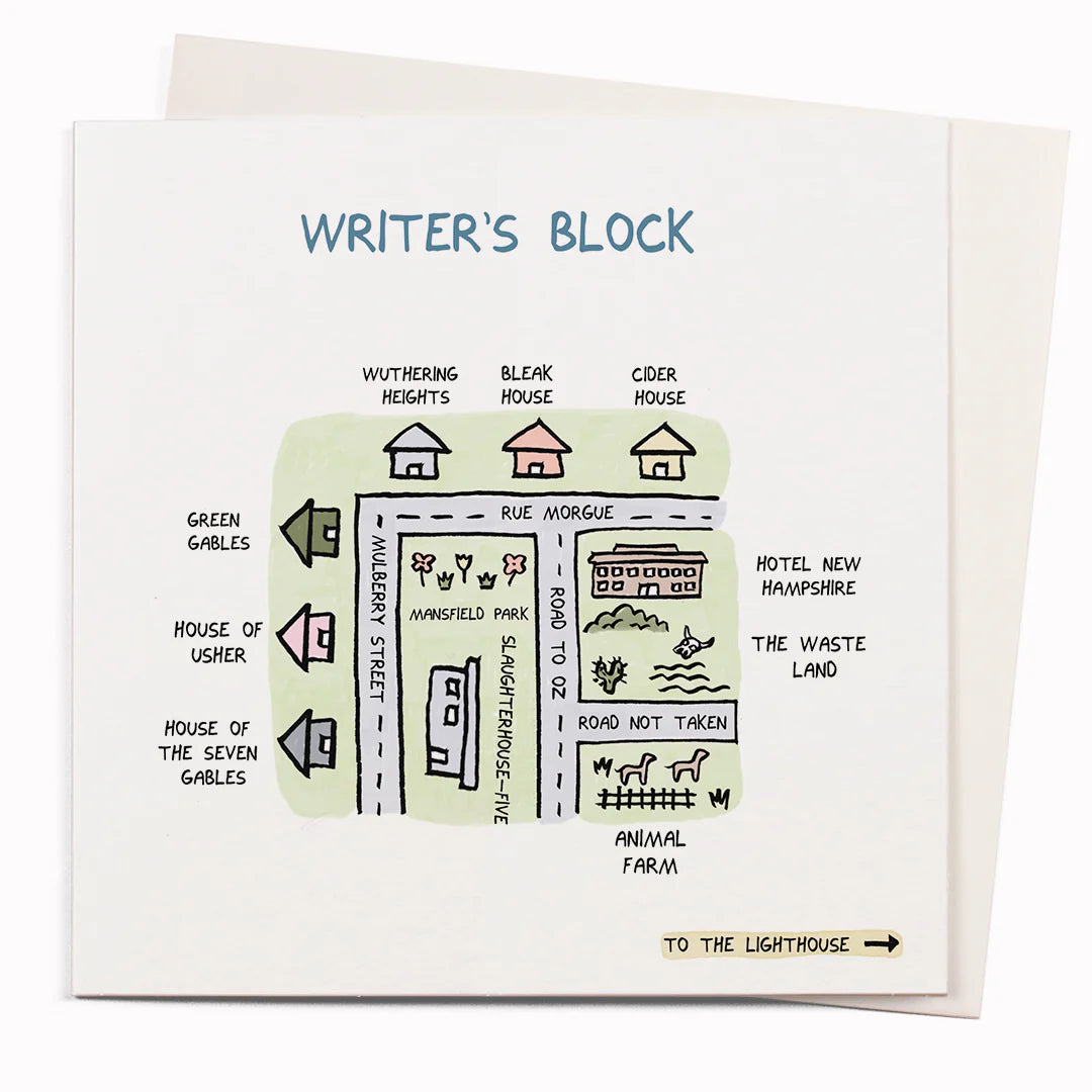 Writers Block Card