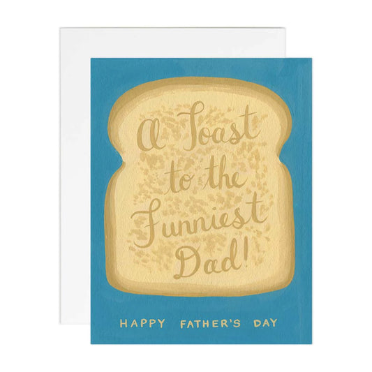 A Toast To Dad Card
