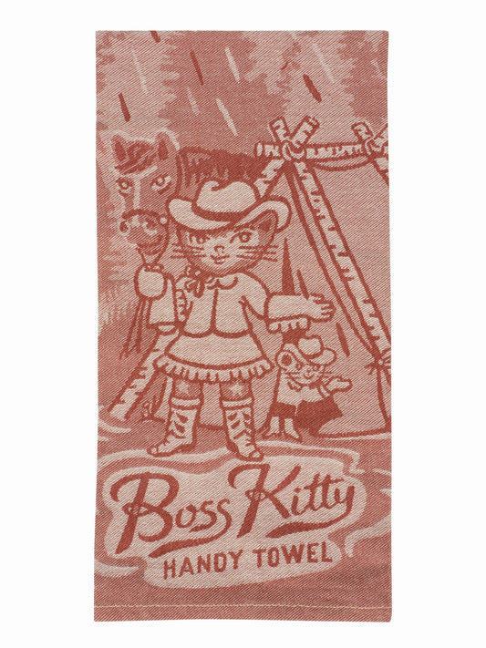 Boss Kitty Dish Towel