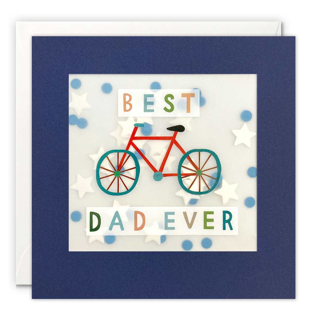 Bicycle Best Dad Ever Card