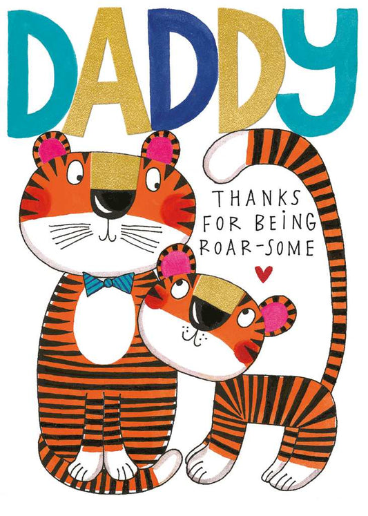 Thanks For Being Roar-some Daddy Father's Day Card