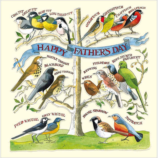 Birds Father's Day Card