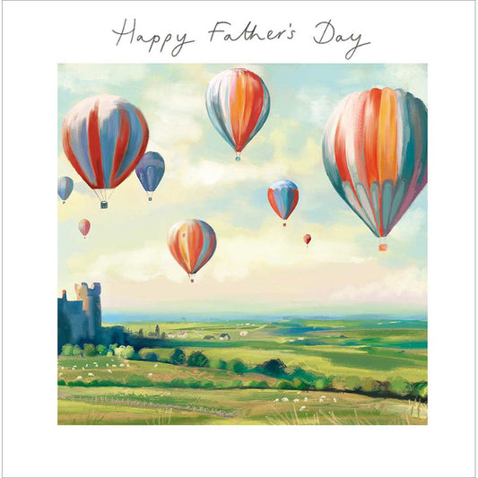 Hot Air Balloon Father's Day Card