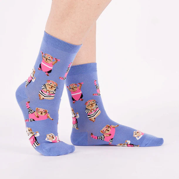 Women's Crew Socks Weight For It