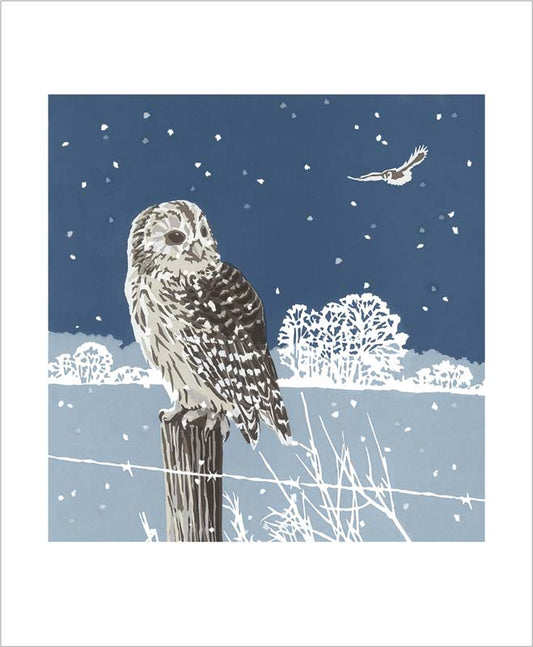 Winter Tawnies Card