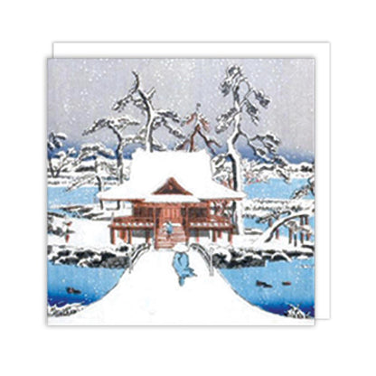 Winter Woodcut Prints Boxed Holiday Cards