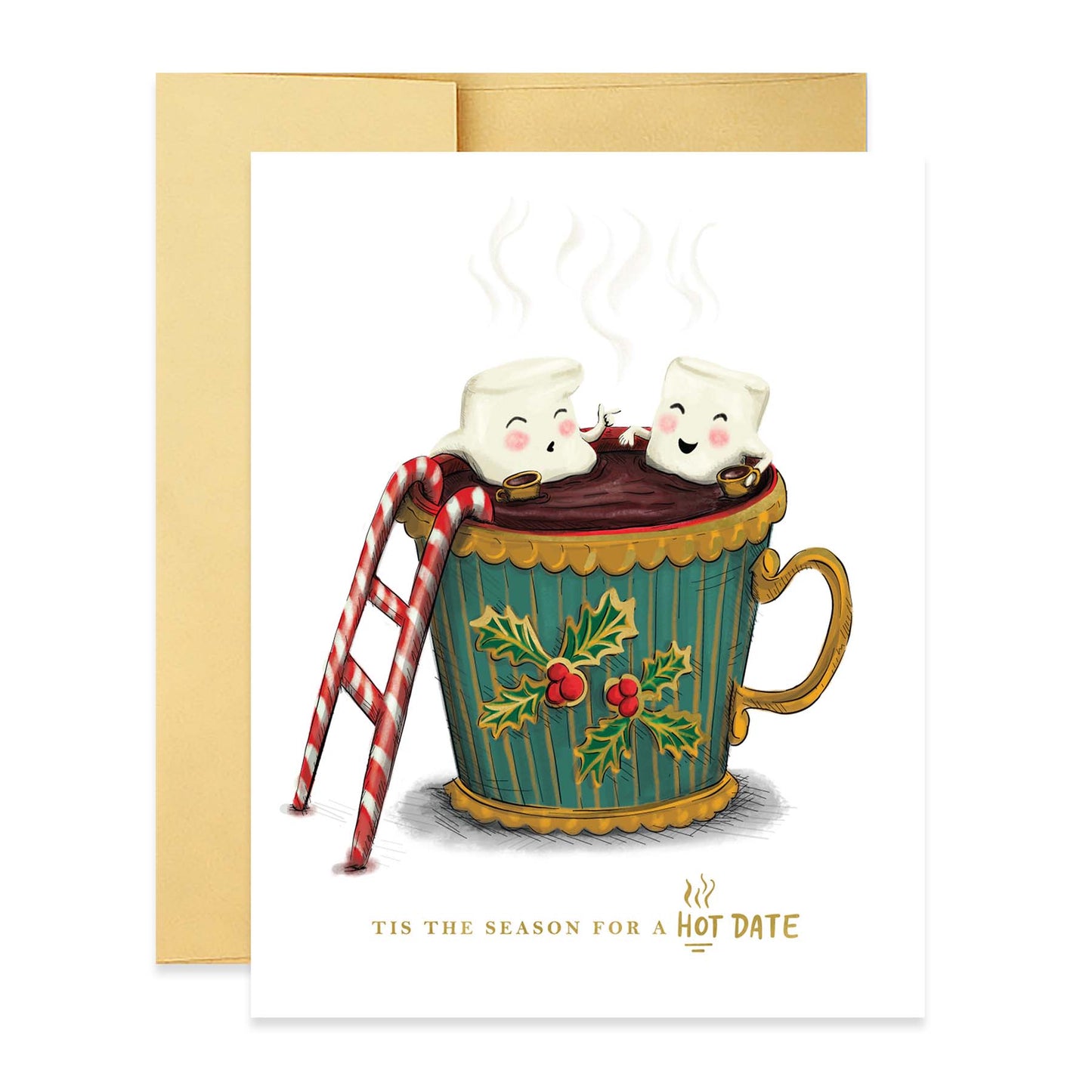 Hot Date Marshmallows Card