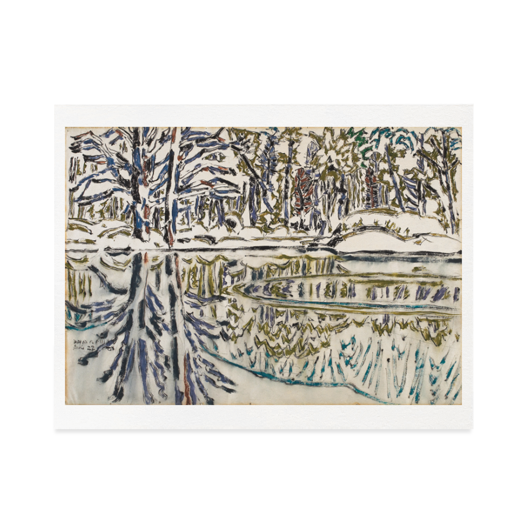AGO Milne Artist Series Boxed Holiday Cards