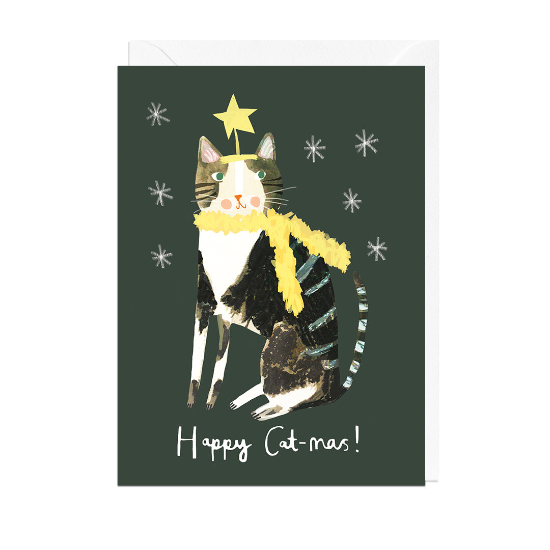 Happy Catmas Card