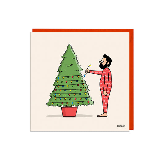 Christmas Tree Lights Card