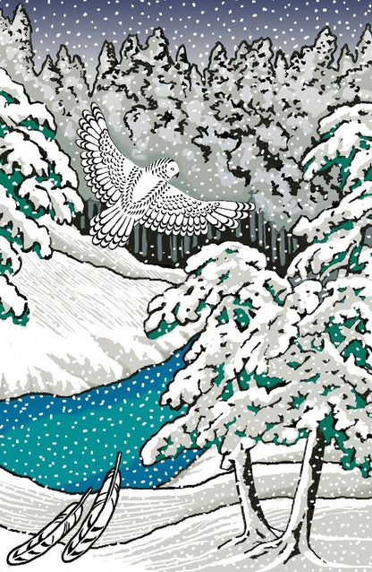 Snowy Night Boxed Holiday Cards