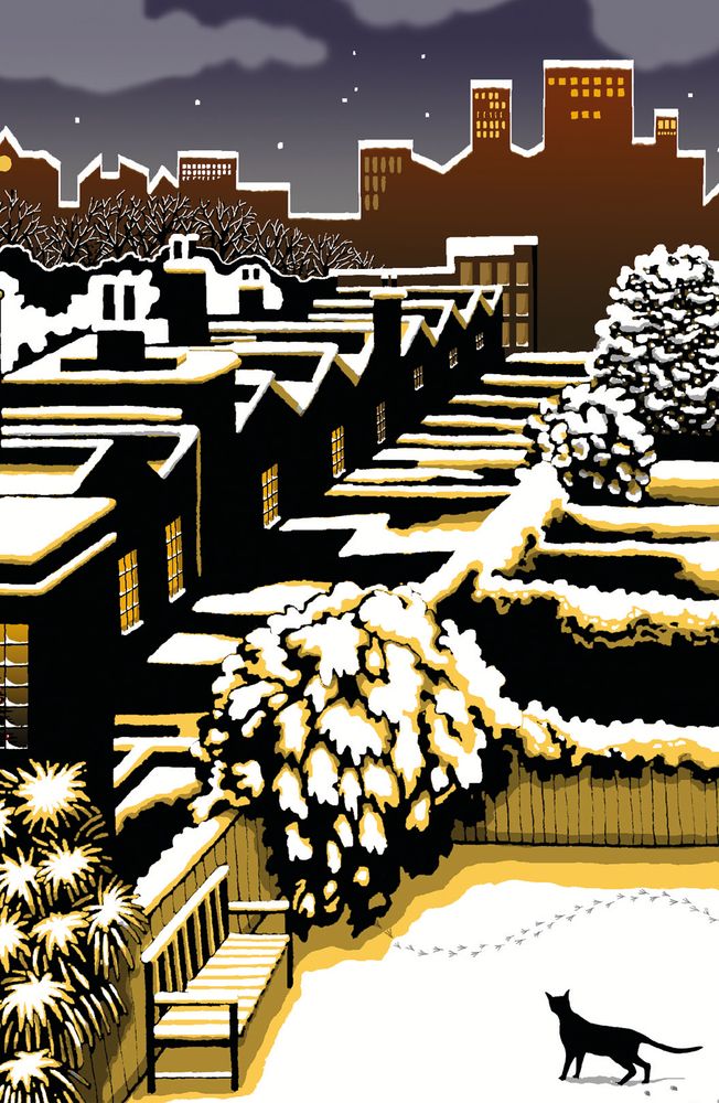 Snowy Night Boxed Holiday Cards