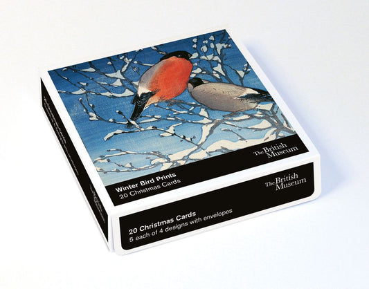 Winter Bird Prints Boxed Holiday Cards