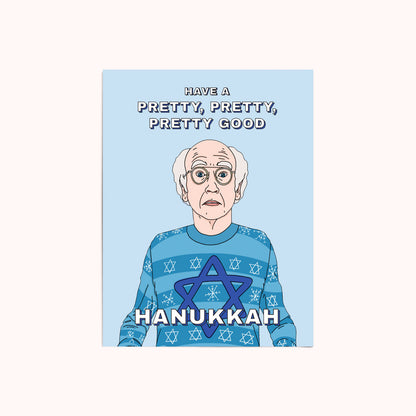 Larry Hanukkah Card