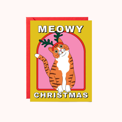 Meowy Christmas Card