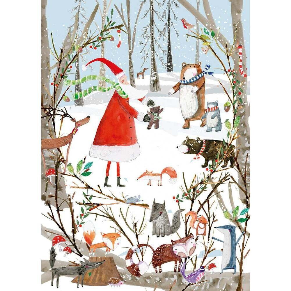 Advent A Woodland Christmas Card