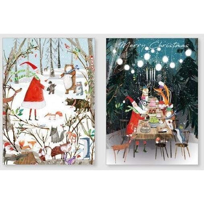 Festivities In The Forest Boxed Holiday Cards