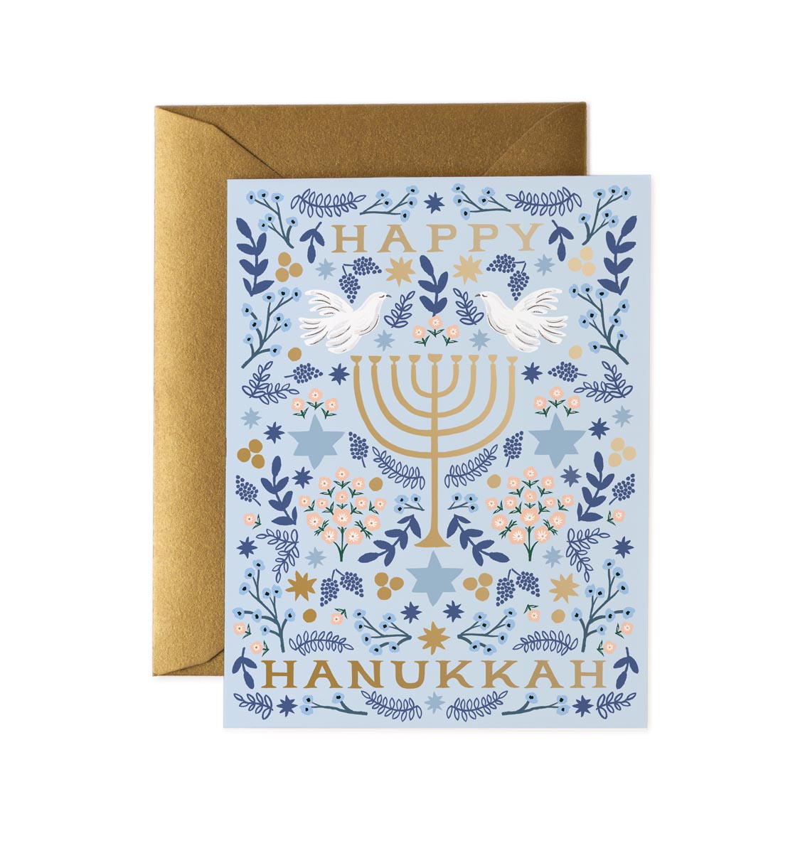 Hanukkah Menorah Card