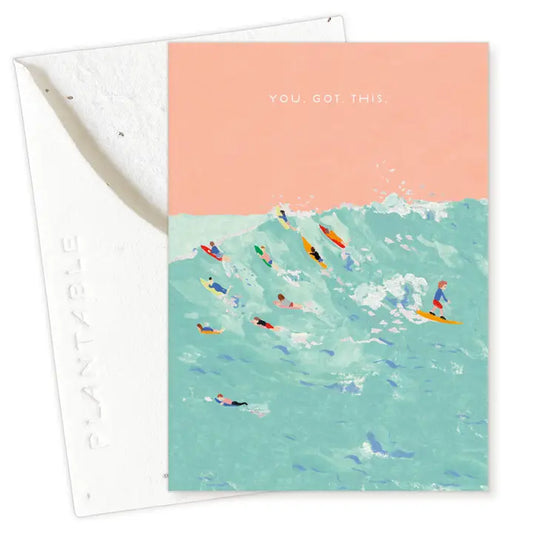 You Got This Sprout Mini Greeting Card
