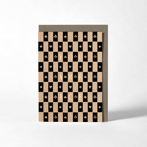 You are Ace Greeting Card