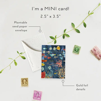 You're a Keeper Sprout Mini Greeting Card