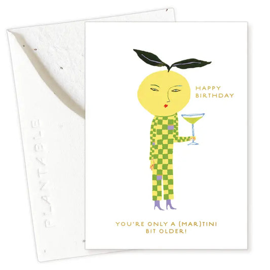 Yuzu Sprout Mini Greeting Card