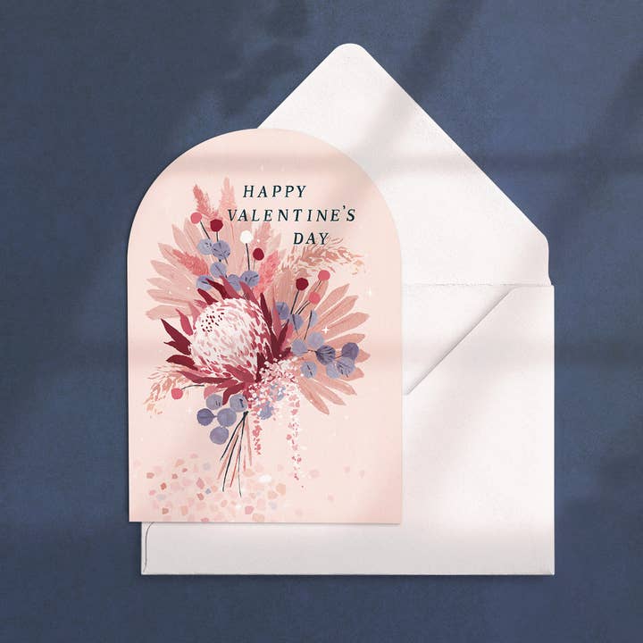 Floral Valentine's Card